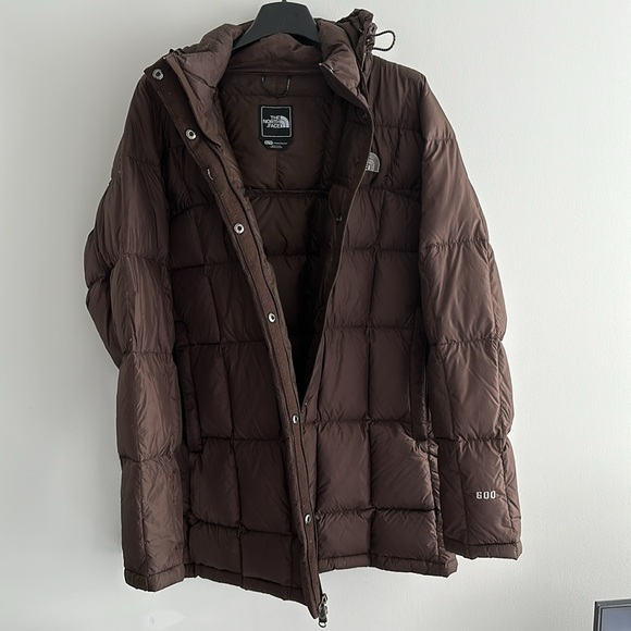 EUC The North Face Brown 600 Puffer Coat / XL / Women’s / Mid-Length - Picture 10 of 11